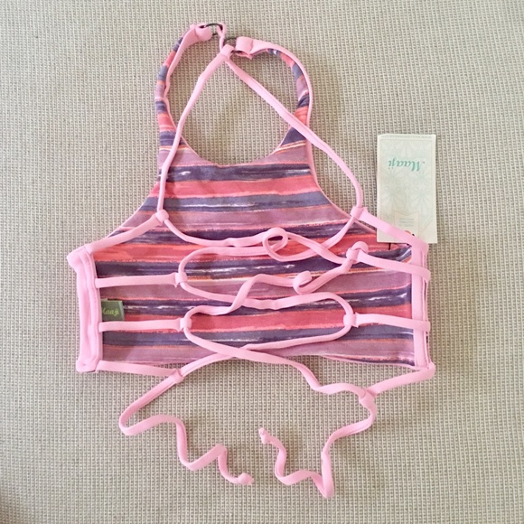 Maaji - Rosewood Expressions Pale Rose Bikini Top - Picture 3 of 8